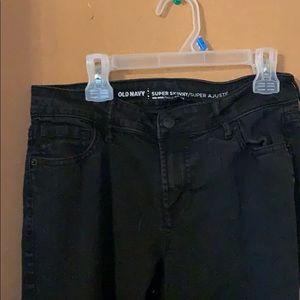 Black skinny jeans